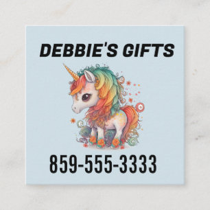UNICORN SQUARE BUSINESS CARDS