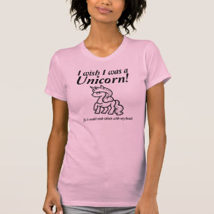 Unicorn Stabbing Funny T-Shirt