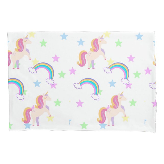 Unicorn Standard Pillow Case  (Front)