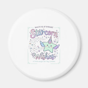 Unicorn Starcorn Wishes Adorable Apparel Graphic_1 Magnet