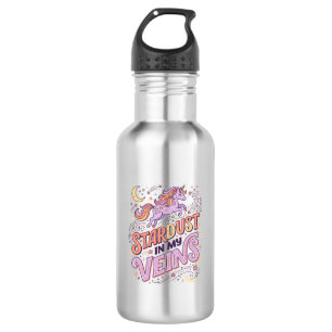 Unicorn Stardust in My Veins Whimsical Merch Desig 532 Ml Water Bottle