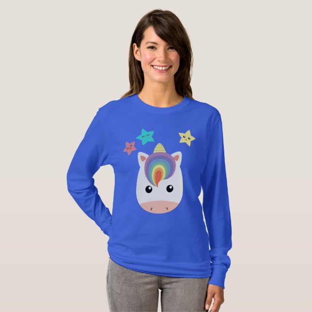 Unicorn & Stars T-Shirt (Front Full)