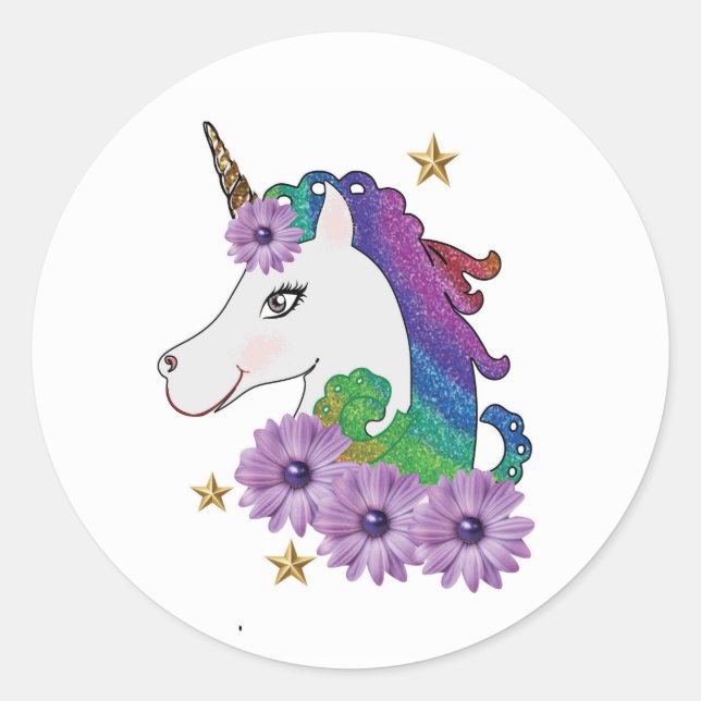 Unicorn Sticker (Front)