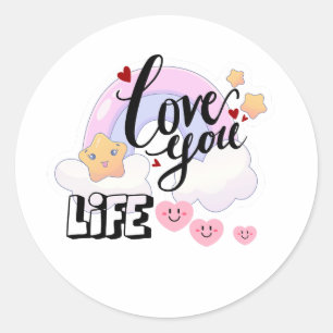 Unicorn sticker design