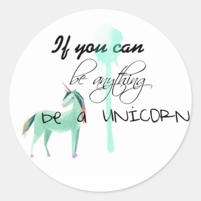 Unicorn Stickers (Front)
