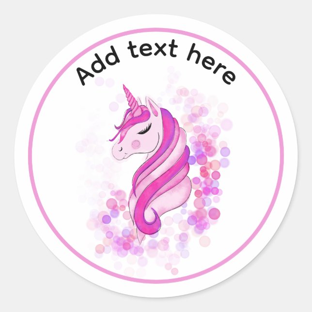 Unicorn stickers (Front)