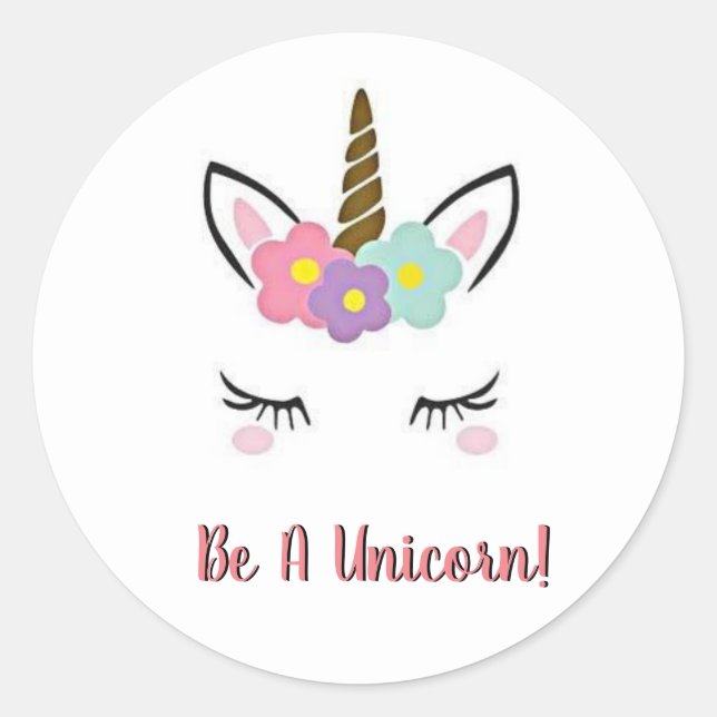 Unicorn stickers (Front)