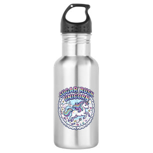 Unicorn Sugar Rush Unicorn Funny Cute Gift Design_ 532 Ml Water Bottle
