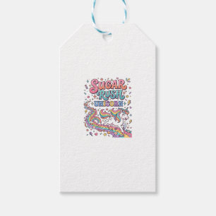 Unicorn Sugar Rush Unicorn Kawaii Marketplace Artw Gift Tags