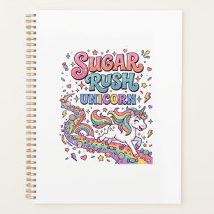Unicorn Sugar Rush Unicorn Kawaii Marketplace Artw Planner