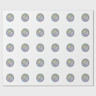 Unicorn Sunshine After Sparkles POD Ready Marketpl Wrapping Paper