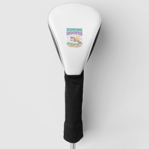 Unicorn Sunshine Hooves Trendy Graphic Tee Design_ Golf Head Cover