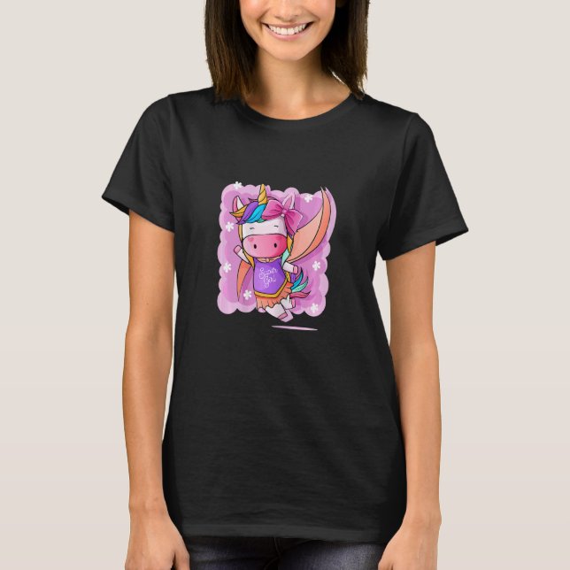 Unicorn Super Girl T-Shirt (Front)
