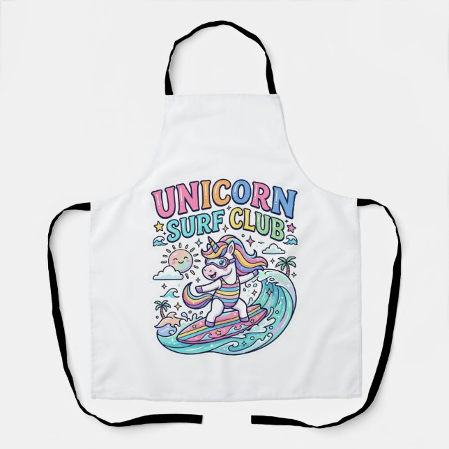 Unicorn Surf Club Apron (Front)