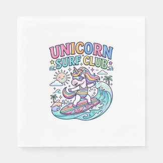 Unicorn Surf Club Napkin