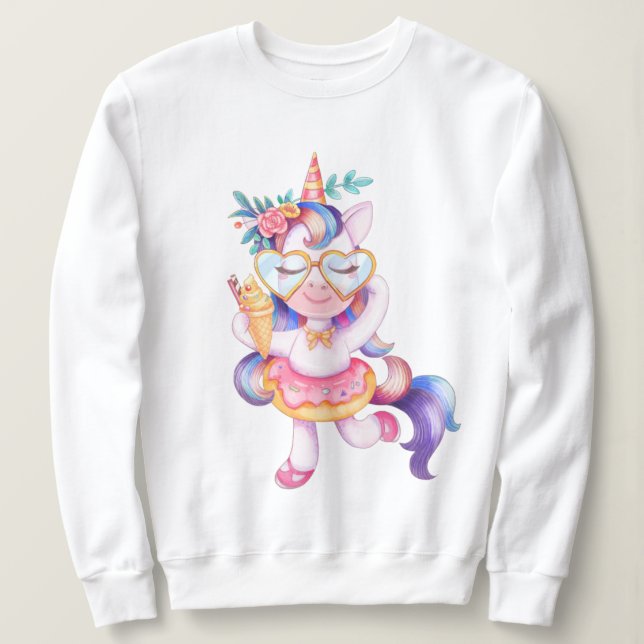 Unicorn Sweatshirt (Design Front)