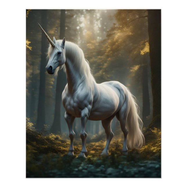 Unicorn Symbolism Poster (Front)