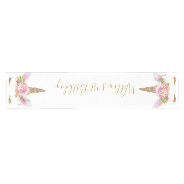 Unicorn Table Runner (Horizontal)