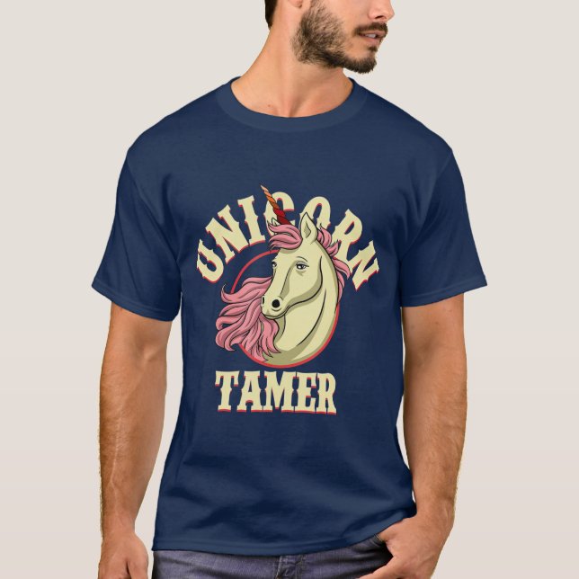 Unicorn Tamer  Unicorn Party s  Majestic Unicorn T-Shirt (Front)