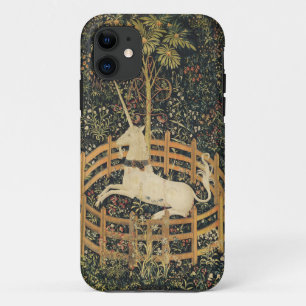 Unicorn Tapestries Captivity Mediaeval Tapestry iPhone 11 Case