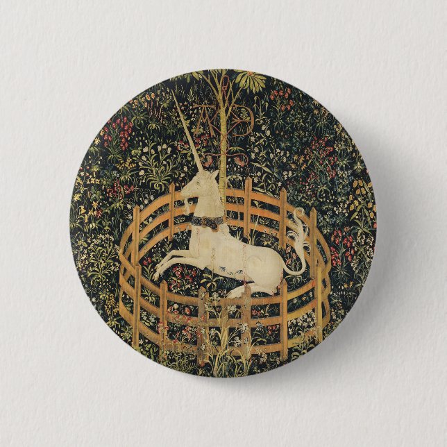 Unicorn Tapestries Classic Tapestry  6 Cm Round Badge (Front)