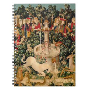 Unicorn Tapestries Found Legend Myth Mediaeval Art Notebook