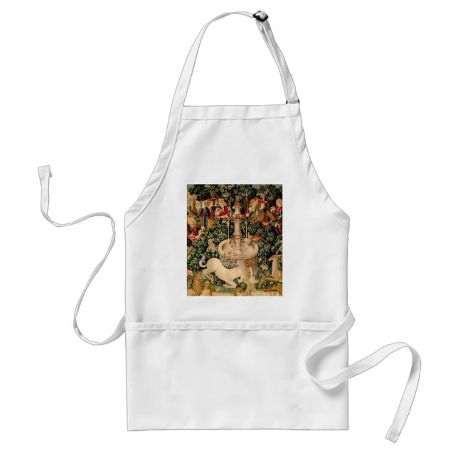 Unicorn Tapestries Found Legend Mythical Standard Apron (Front)