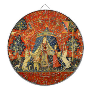 Unicorn Tapestries Lady Legend Mediaeval Dartboard
