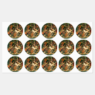 Unicorn Tapestries Mediaeval Classic Defends Hunt