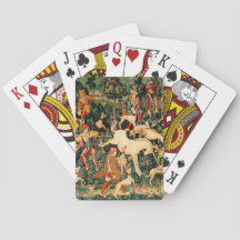 Unicorn Tapestries Mediaeval Classic Defends Hunt