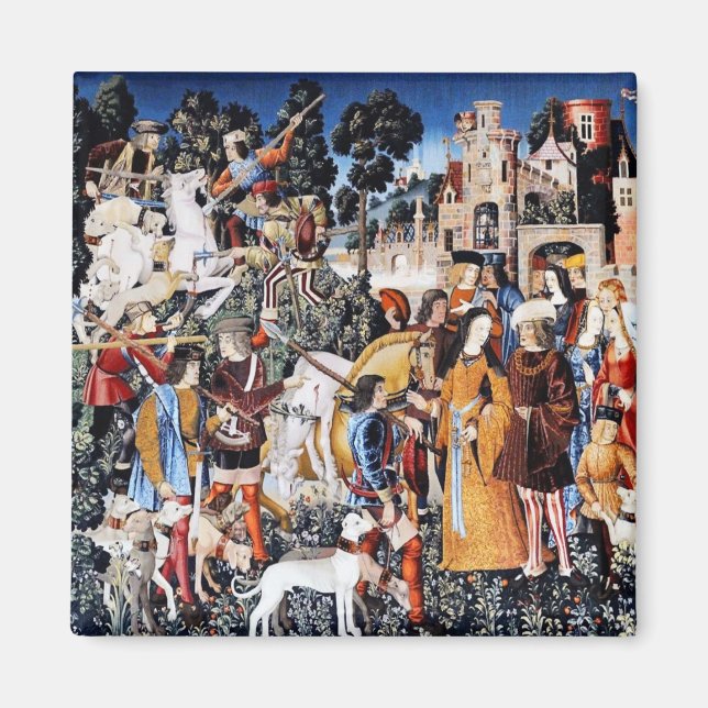 Unicorn Tapestry #6 magnet (Front)