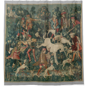 Unicorn Tapestry Shower Curtain