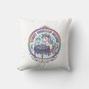 Unicorn Tarot Unicorn Reader Funny Shirt Graphic_1 Cushion