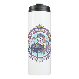 Unicorn Tarot Unicorn Reader Funny Shirt Graphic_1 Thermal Tumbler