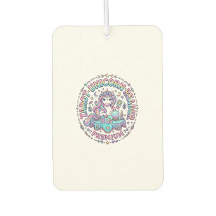 Unicorn Tarot Unicorn Reader Premium Funny Print o Car Air Freshener