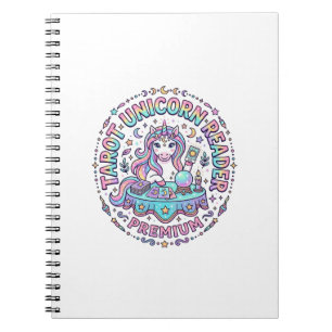 Unicorn Tarot Unicorn Reader Premium Funny Print o Notebook