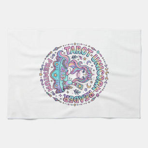Unicorn Tarot Unicorn Reader Premium Funny Print o Tea Towel