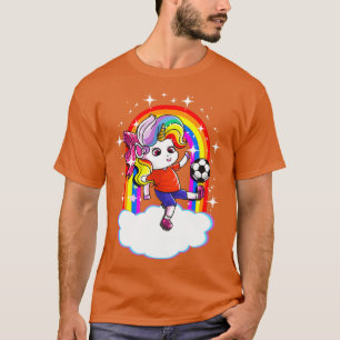 Unicorn Team Player Coach Mum Dad Cute Girly T-Shirt