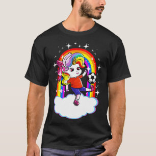 Unicorn Team Player Coach Mum Dad Cute Girly T-Shirt