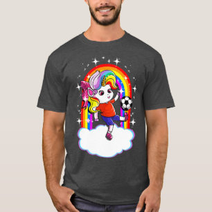 Unicorn Team Player Coach Mum Dad Cute Girly T-Shirt