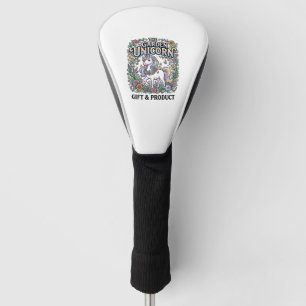 Unicorn The Garden Unicorn Commercial Vector Desig Golf Head Cover