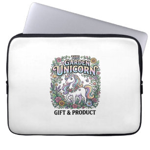 Unicorn The Garden Unicorn Commercial Vector Desig Laptop Sleeve