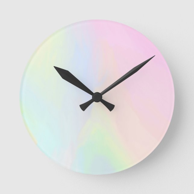 Unicorn Things 1 Round Clock (Front)