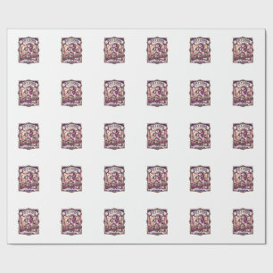 Unicorn Tiny Horn Big Sound Stylish Merch Design_1 Wrapping Paper