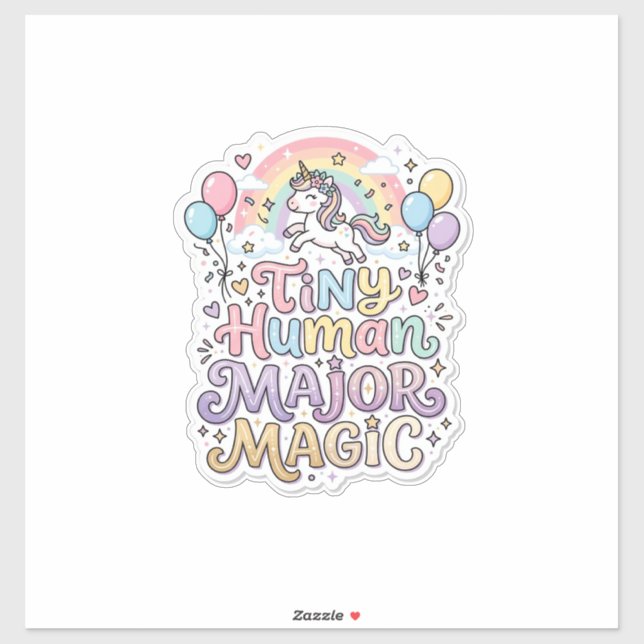 Unicorn Tiny Human Major Magic Premium Vector Vect (Sheet)