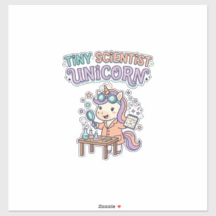 Unicorn Tiny Scientist Unicorn Trendy Product Grap