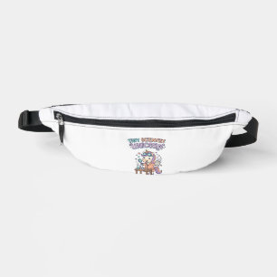 Unicorn Tiny Scientist Unicorn Trendy Product Grap Bum Bags