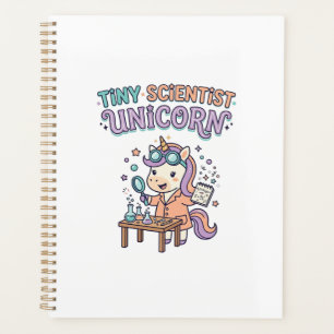 Unicorn Tiny Scientist Unicorn Trendy Product Grap Planner