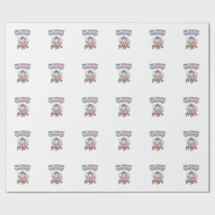Unicorn Tiny Scientist Unicorn Trendy Product Grap Wrapping Paper