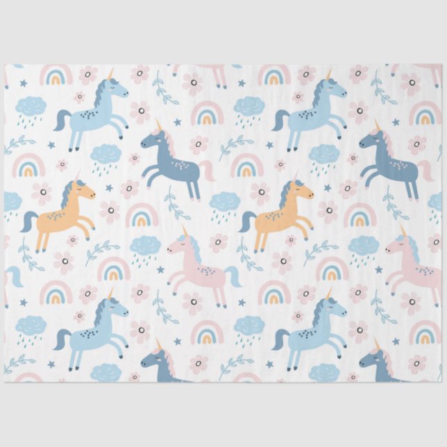 Unicorn Tissue Paper (Front)